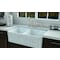 Whitehaus Bridge Faucet W/ Long Traditional Swivel Spout, Lvr Handles And Brass S WHKBTLV3-9201-NT-PN - alternate 2